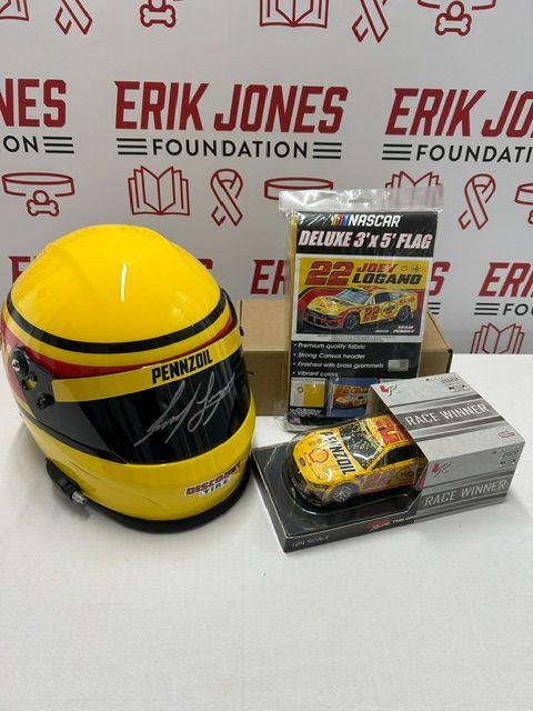 Autographed Joey Logano Memorabilia Set