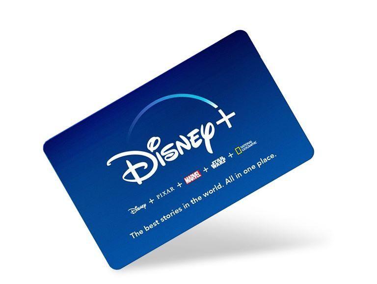 Disney+ Annual Subscription gift card