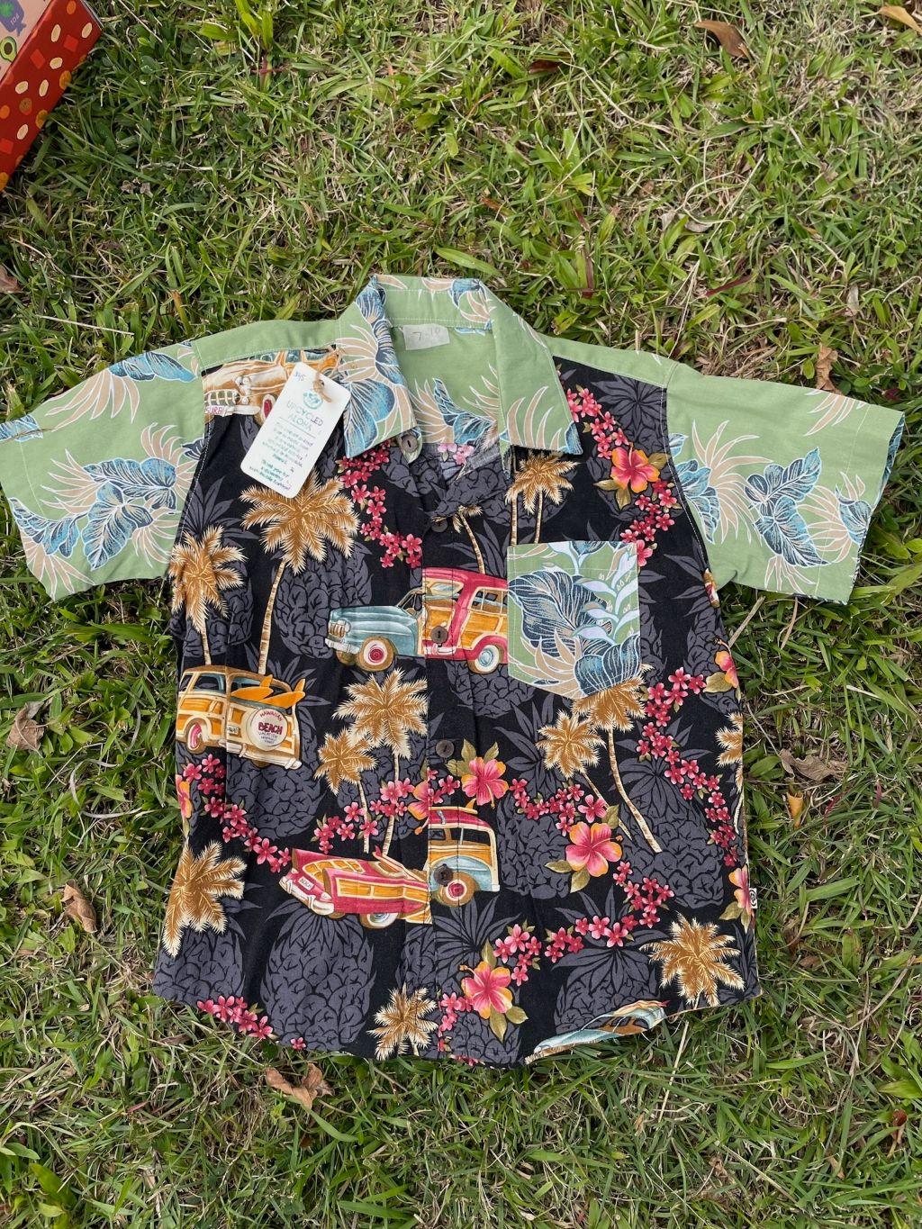 Kids Aloha Shirt - Size 7-9 yrs