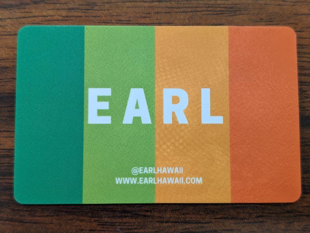 $50 Gift Card to EARL Hawaii