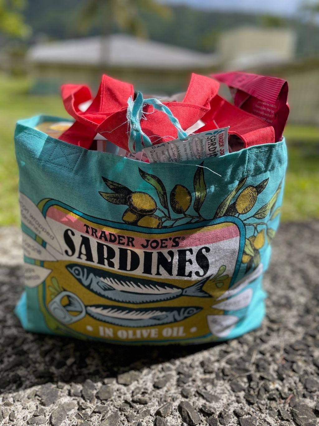 Trade Joe's Sardines Gift Bag Assortment