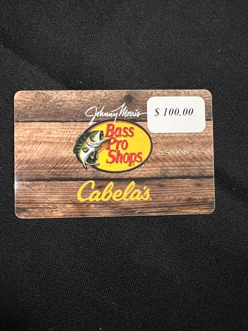 Bass Pro Shops - $100