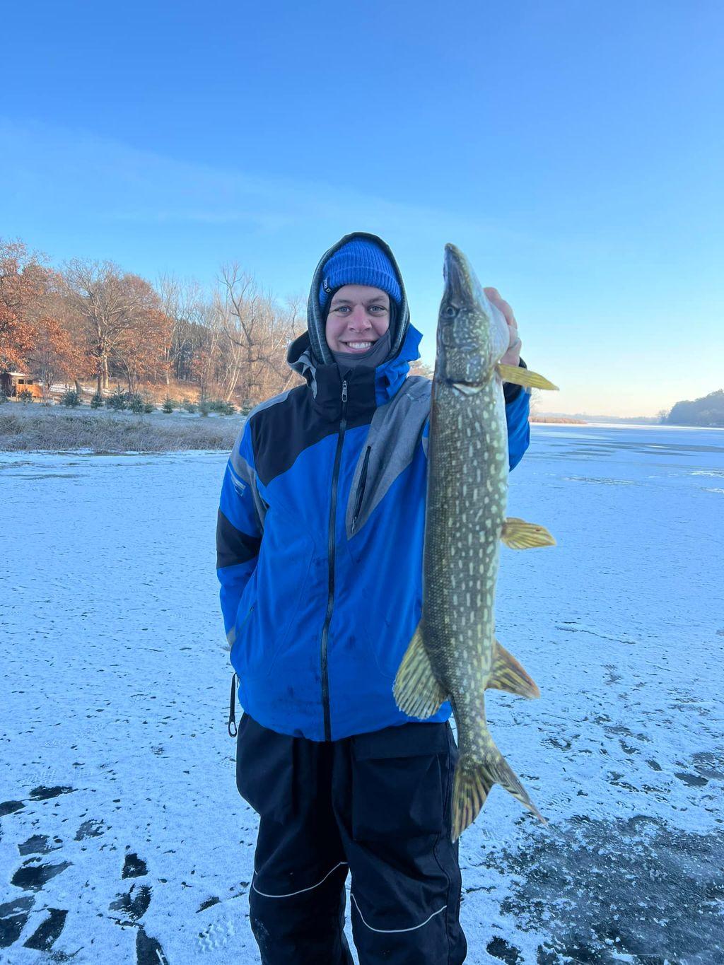Ice Fishing with Father Paul