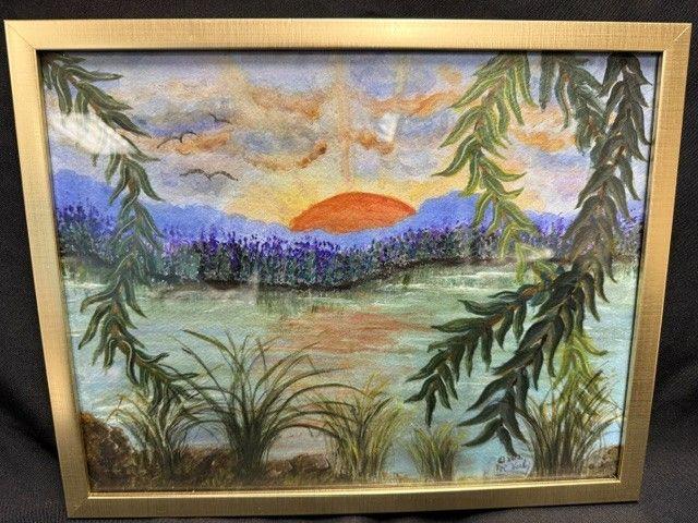 Sunset Over Buffalo Lake