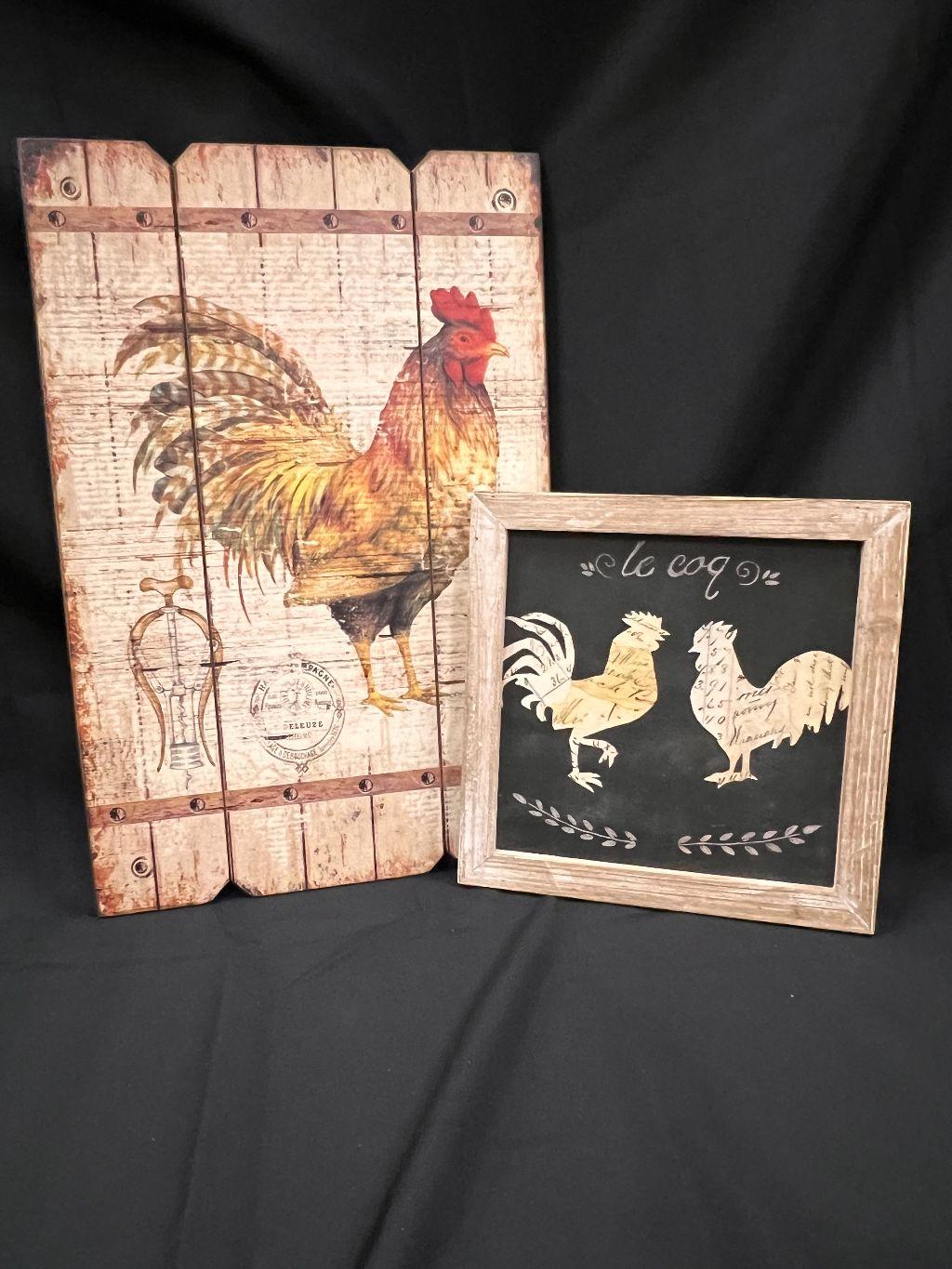 Roosters!