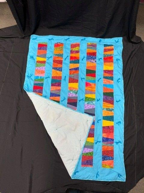 Multicolor Lap Quilt