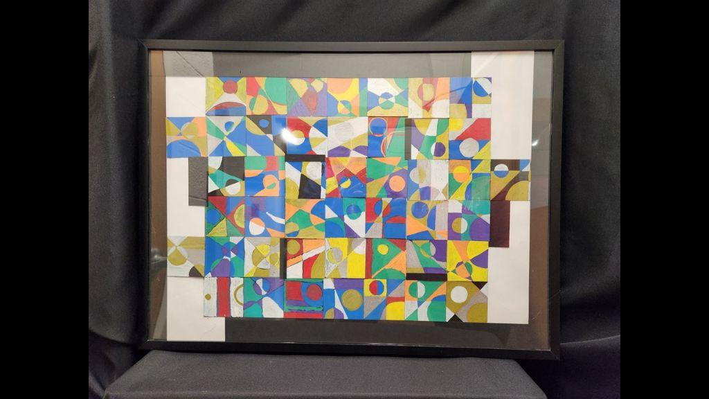 Bauhaus Square Collage (7th Grade)