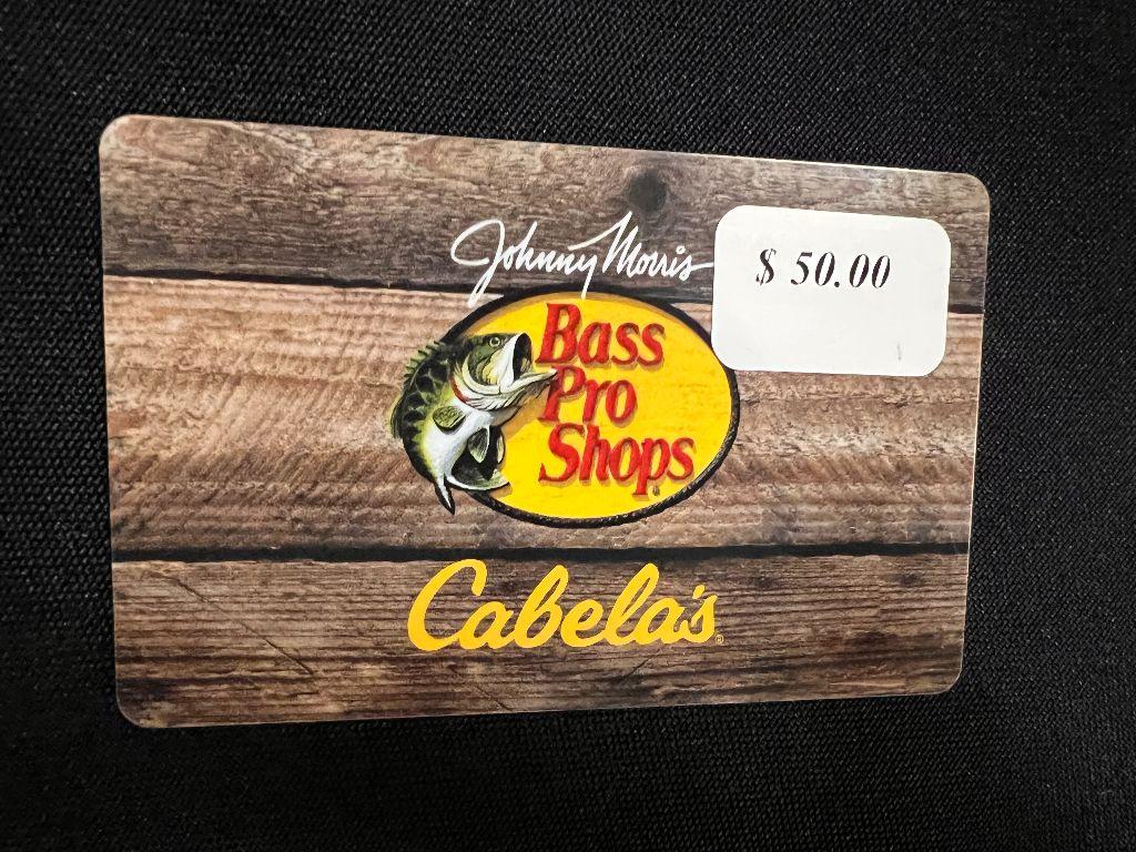 Bass Pro Shops - $50