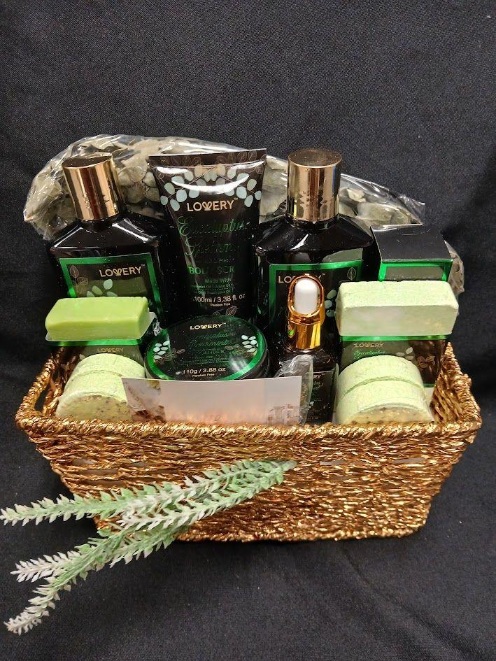 Eucalyptus Spearmint Spa Gift Basket