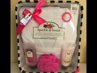 Luxury Robe and Body Care Set