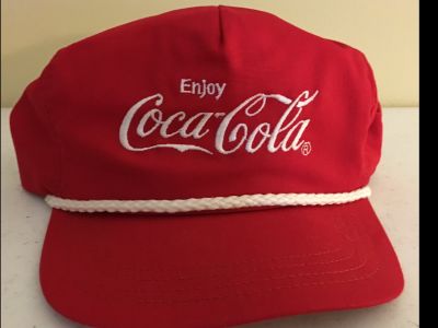 Vintage Red Coca Cola Hat