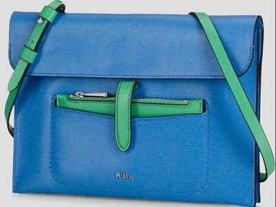 Lauren by Ralph Lauren Davenport Flat Envelope Cross Body Bag