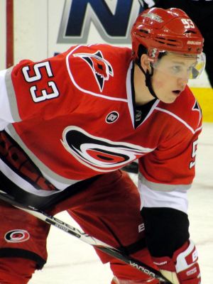 Autographed Photo of Carolina Hurricanes Player Jeff Skinner