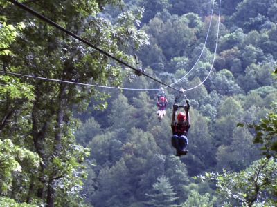 Canopy Ridge Farm at Lake Lure NC - TWO Zip Line Adventure Passes
