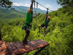 Climbworks Ziplining (Gatlinburg, TN) - TWO FREE Passes