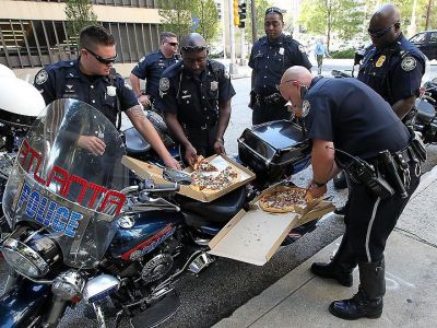 Char Meck Police Dept - Pizza Party