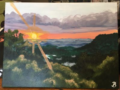Sunset Painting