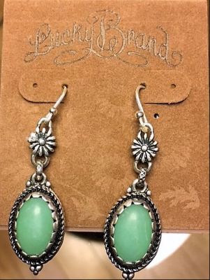 Lucky Brand Turquoise Drop Earrings