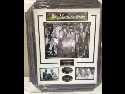 The Masters - Jack and Arnold Framed Photo