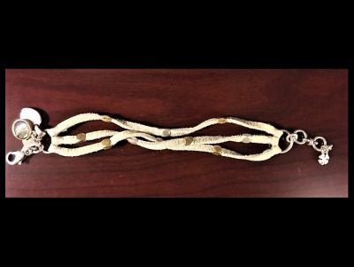 Lucky Brand Leather and Charm Multi-strand Bracelet