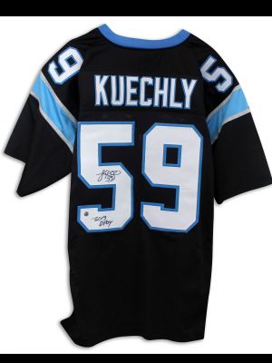Luke Kuechly Carolina Panthers Autographed Black Jersey