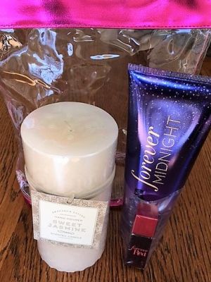 Candle, Hand Cream and Purfume Gift