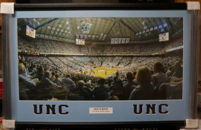 Framed Photo of UNC Roys Boys - The Dean Smith Center