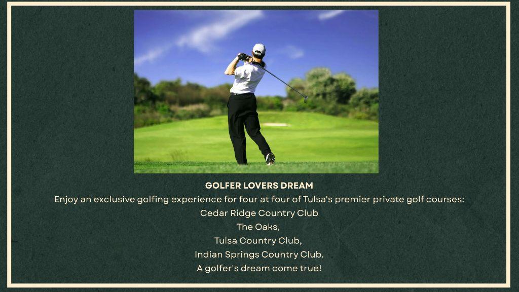 Golfer Lovers Dream