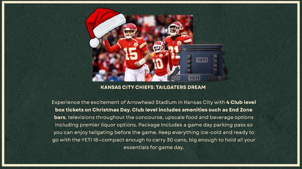 Kansas City Chiefs: Tailgaters Dream