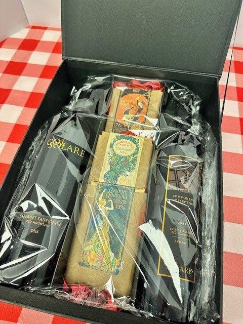 RAFFLE: WINE AND CHOCOLATE BASKET
