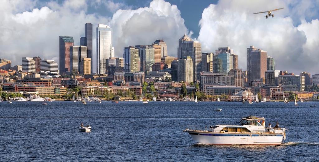 DOCKSIDE PARTY ON LAKE UNION