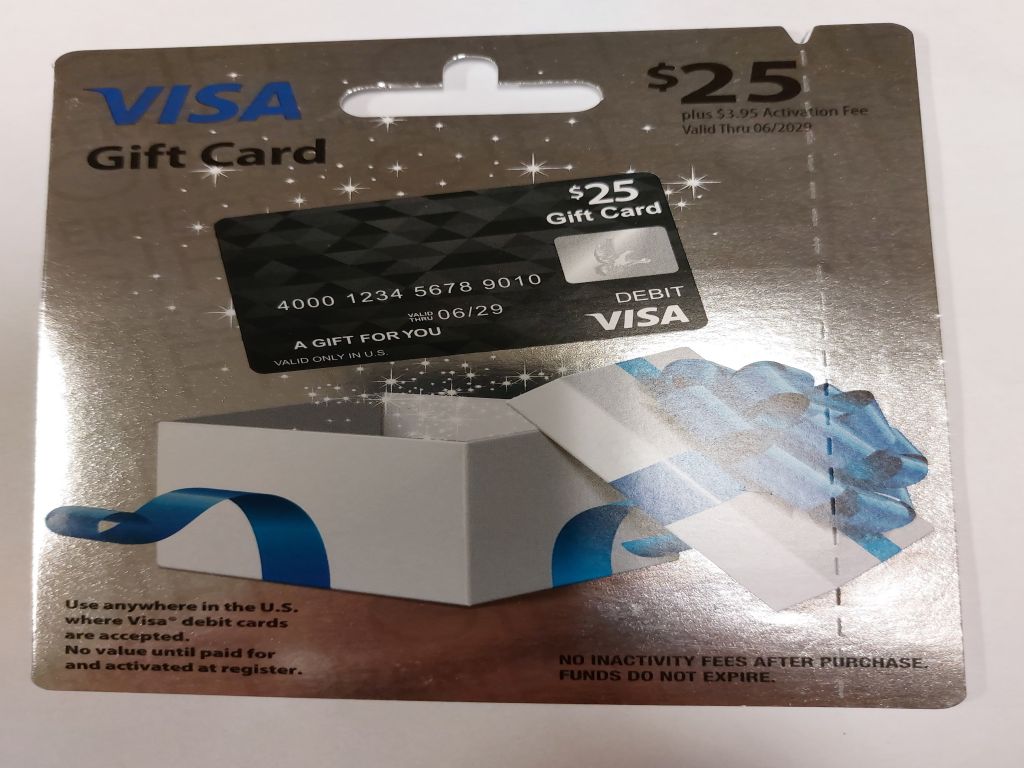RAFFLE: Visa Gift Card