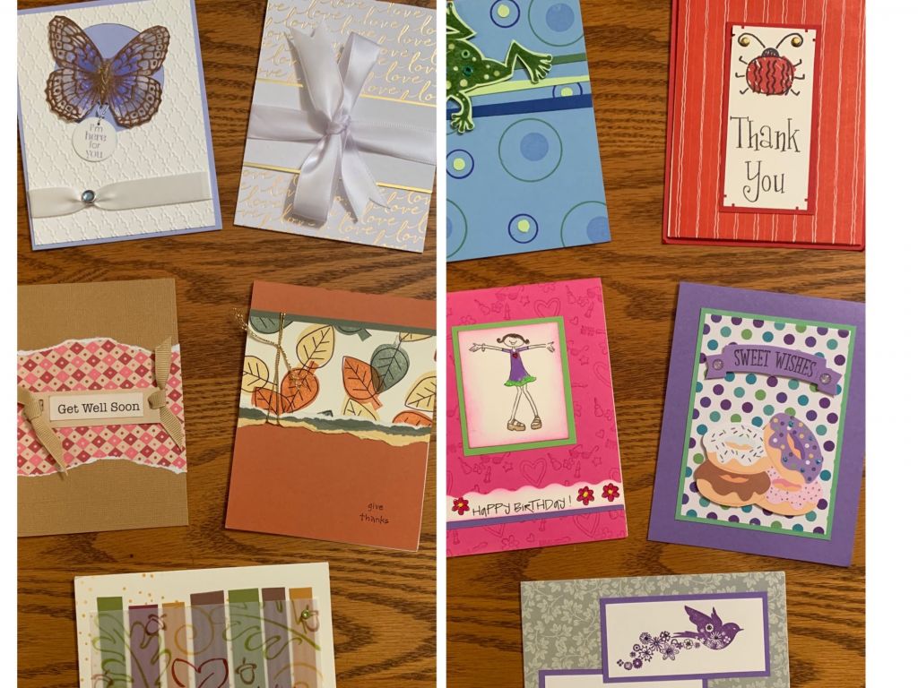 RAFFLE: Handmade cards by Tammy - Set 1