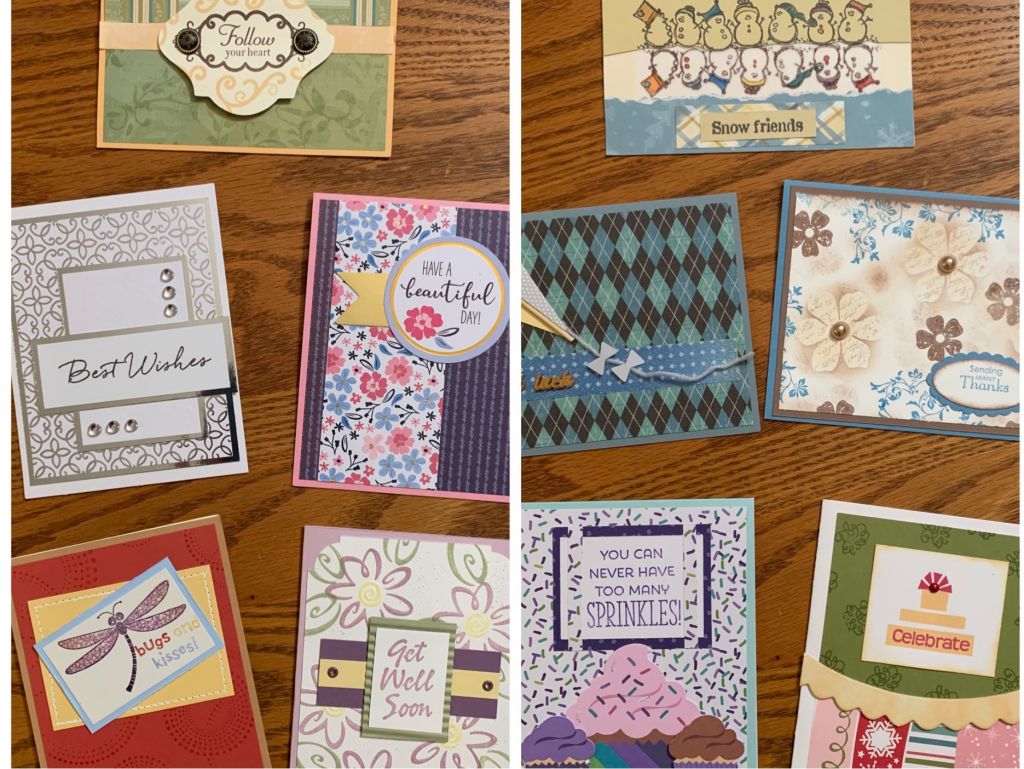 RAFFLE: Handmade cards by Tammy - Set 2