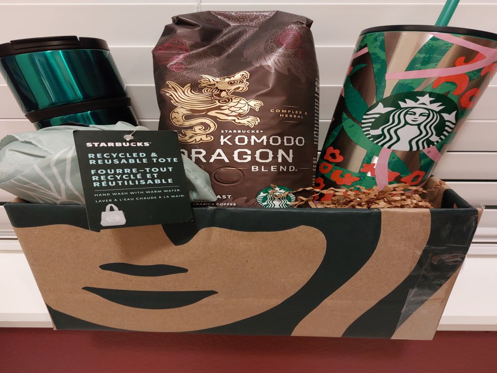 RAFFLE: Starbucks Coffee Gift Bag - Komodo Dragon