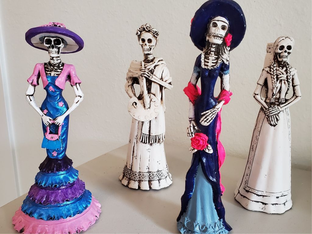 RAFFLE: Day of the Dead Catrina Statues