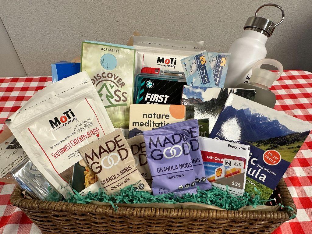 RAFFLE: ROAD TRIP/WEEKEND ADVENTURE READY BASKET
