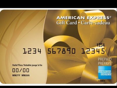 American Express Gift Cards Set of 4