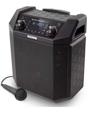 ION Audio Block Rocker Plus-100W Portable Speaker with Multiple Features