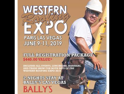 Western Roofing Expo - Registration and 2 Nights