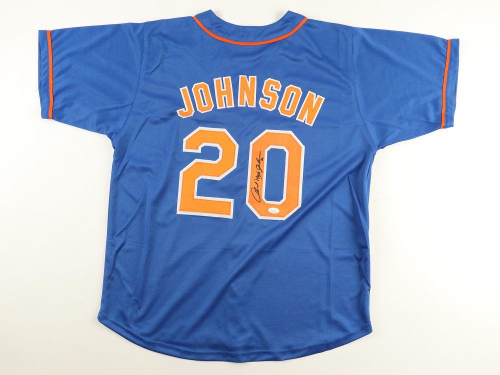 Howard ''Hojo'' Johnson Signed Jersey (JSA)