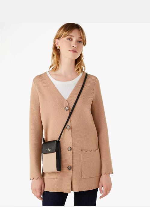 Kate Spade Madison North South Flap Phone Crossbody