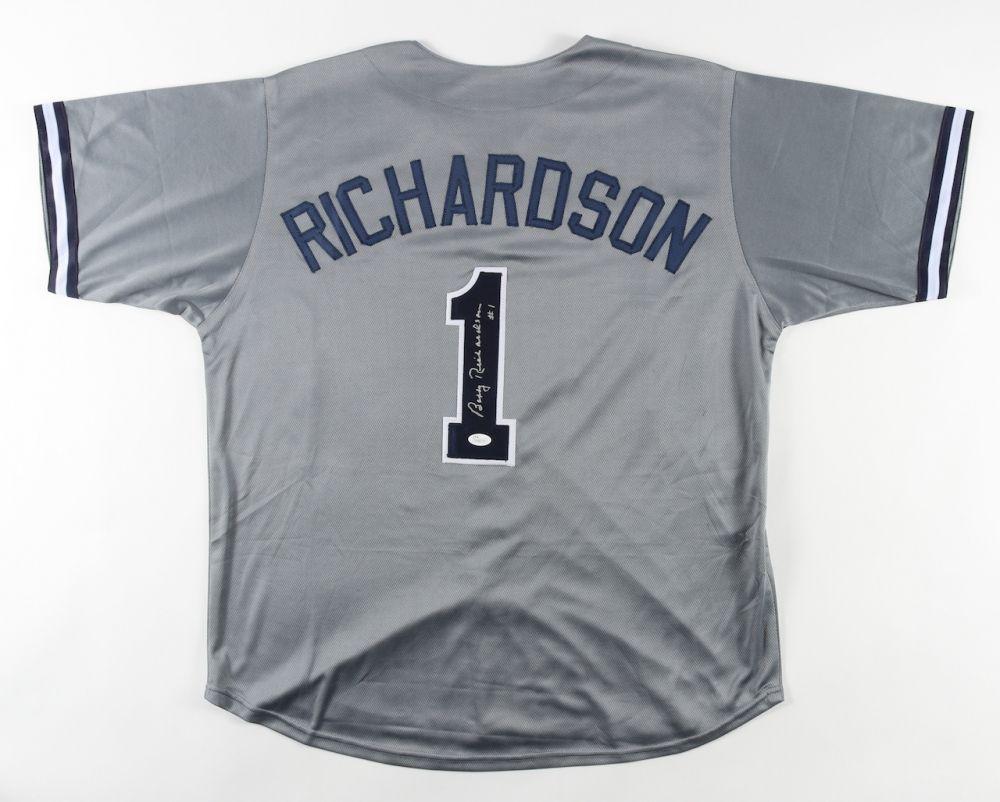 Bobby Richardson Autographed Jersey (JSA)