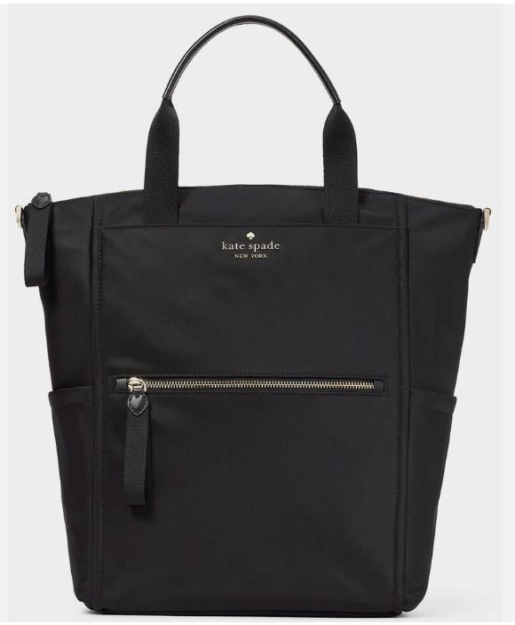 Kate Spade Chelsea KSNYL Convertible Backpack Black