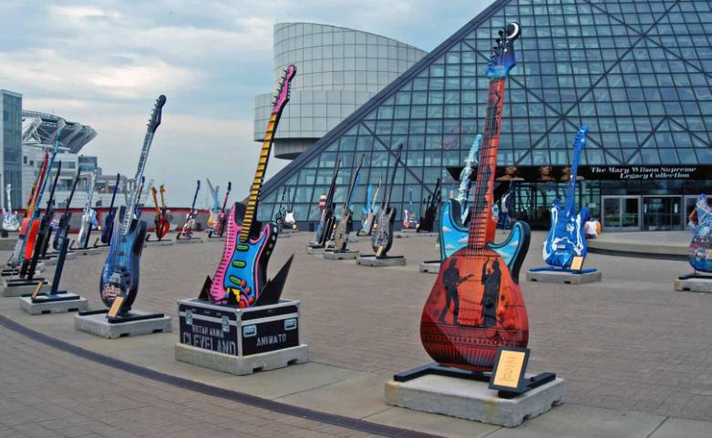 Two ticket vouchers to the Rock and Roll Hall of Fame (Cleveland, OH)