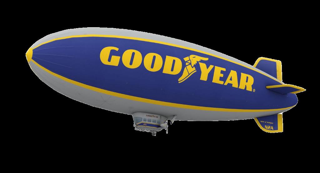 GOODYEAR AIRSHIP RIDE FOR 2 FROM AKRON