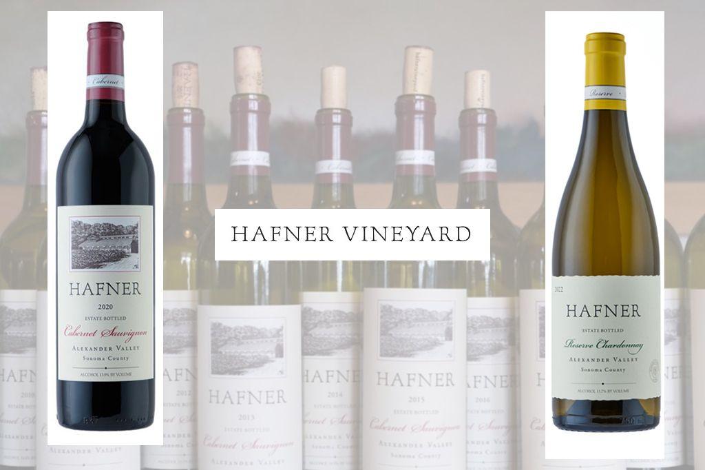 (Lot Two) Two bottles of Hafner wine