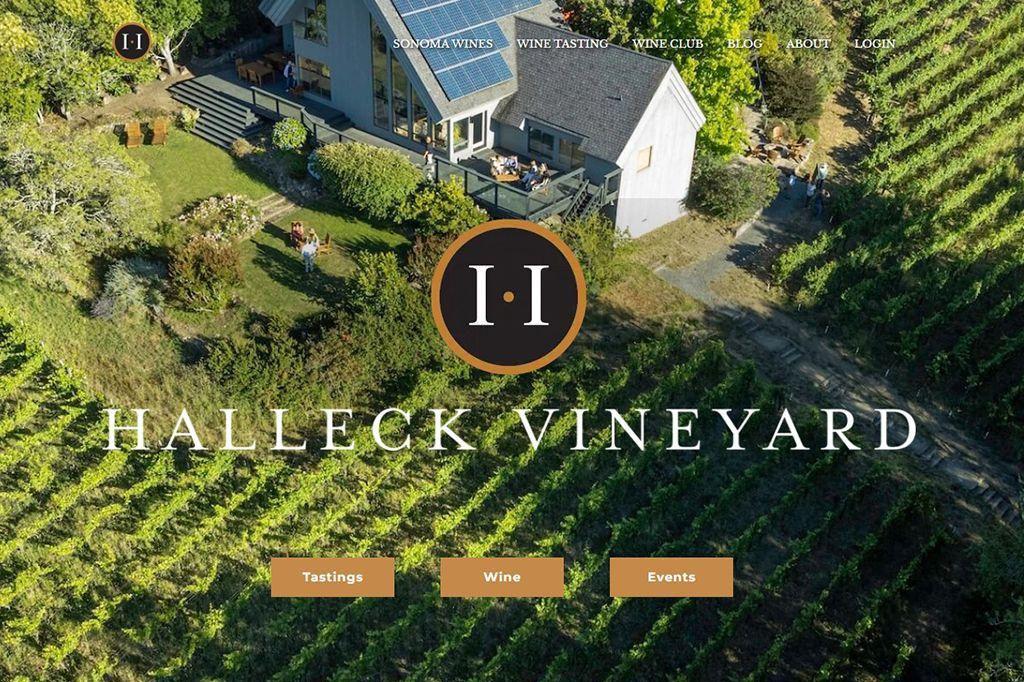 Halleck Vineyard - Four Estate Vineyard Wine Tasting...