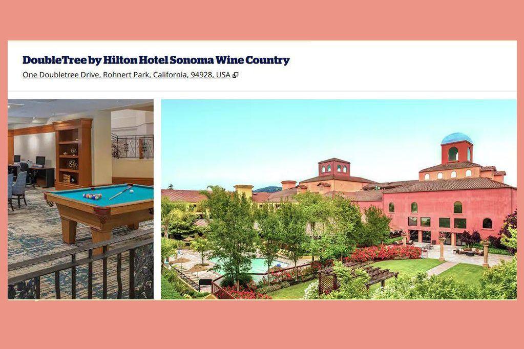 Two night stay at the DoubleTree by Hilton hotel in ...