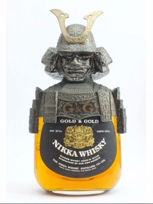 Nikka Gold and Gold Samurai Whiskey